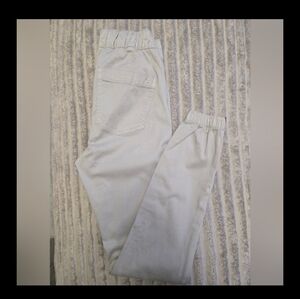 American Eagle Women's Super Strech Jogger Pants Light Gray Size 4 Long NWOT